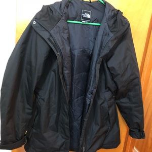 The North Face women’s jacket (black)